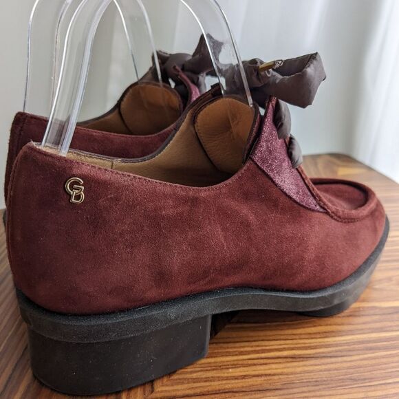 GADEA By Lodi new gel burgundy suede mocassins loafers size 39 @S7 - Picture 15 of 15